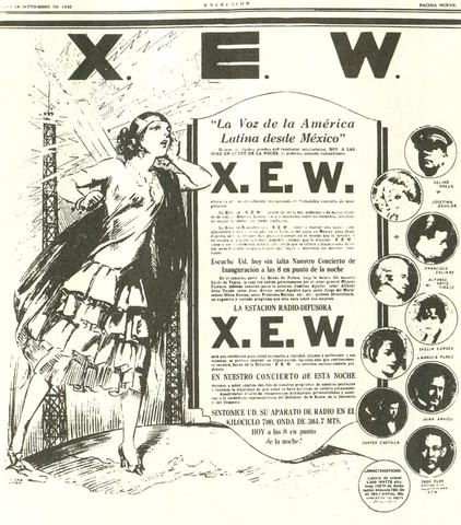 El surgimiento de la XEW