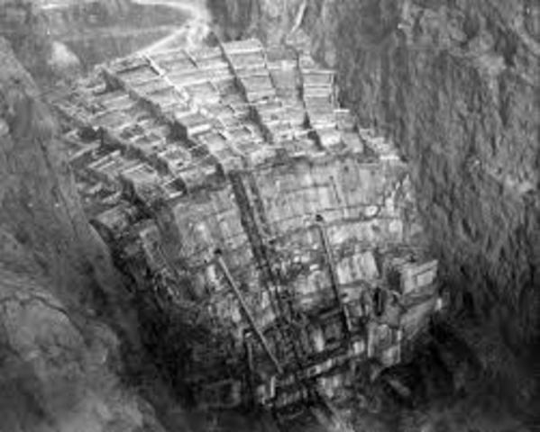 Boulder Dam Project Begins