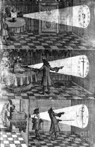 The camera ready to photography