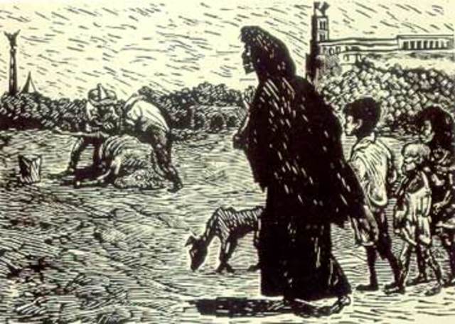 El hambre en la ciudad de México (1914-1915)