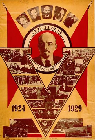 Propaganda rusa de Lenin