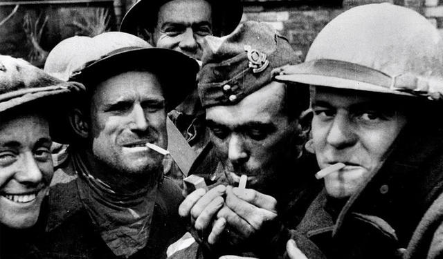 Primeros porcentajes de probabilidad de cáncer adquirido por tabaco