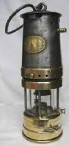 Safety lamps for miners are invented