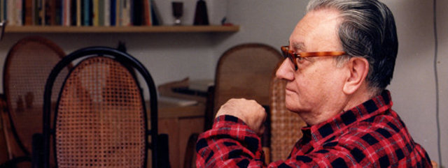 Joan Brossa es va cremar els seus ulls.