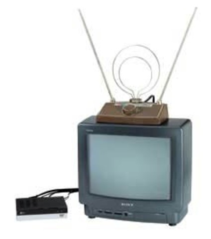 Primera antena para Televisión