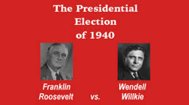 FDR elected President 3rd
