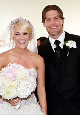 She got married to MIke Fisher, a professional hockey player.
