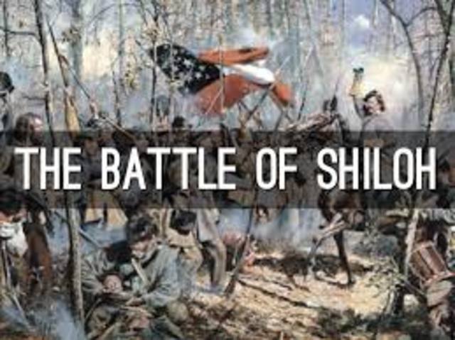 The battle of Shiloh