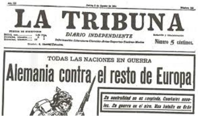 Declaració de la guerra
