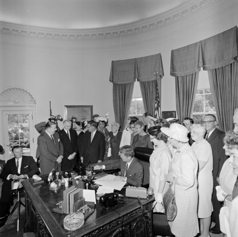 John F. Kennedy Signs the Equal Pay Act of 1963