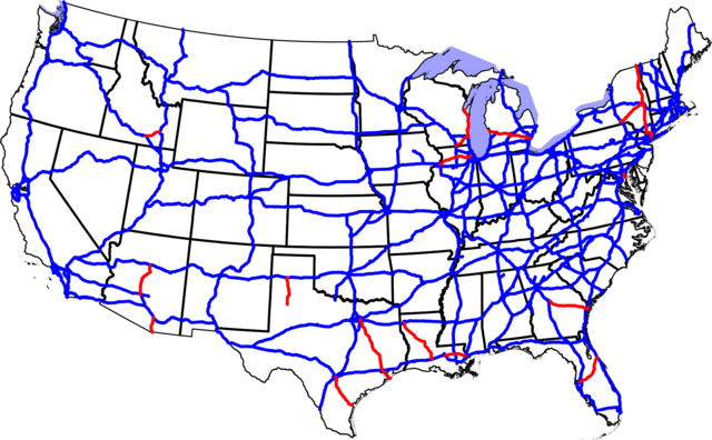 Eisenhower creates the interstates: June 29, 1956.