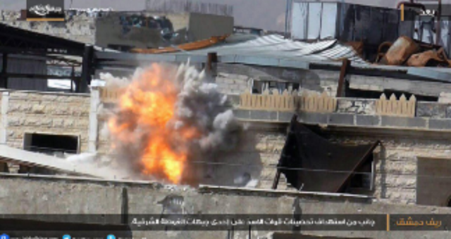 Rebels cling to positions in Ghouta