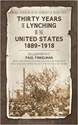 30 Years of Lynching in the United States published