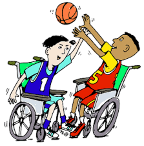 Wheelchair sports begin