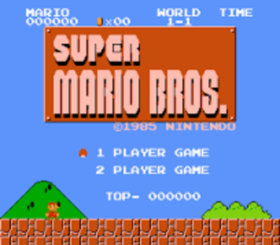 Lanzamiento de Super Mario Bros