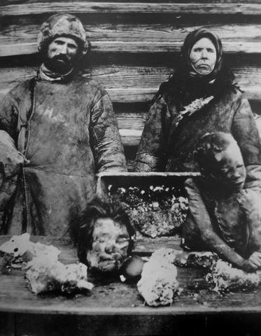 Canibalismo durante la hambruna rusa