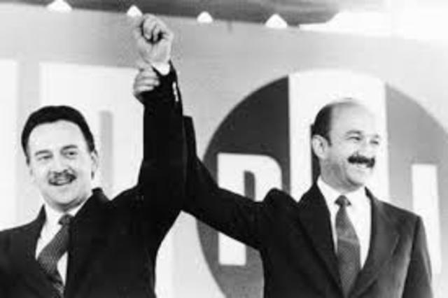 Asesinato del candidato a la presidencial por el PRI