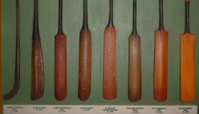 First Cricket Bat Created