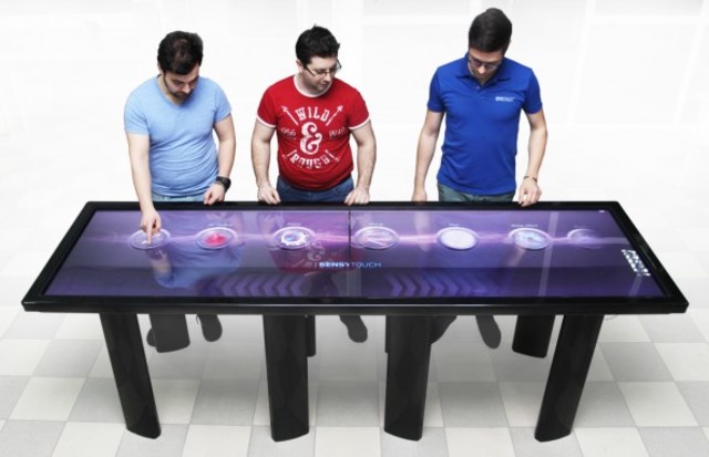 Creación del touch table: