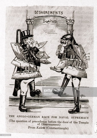 The Naval Race + Colonial disputes