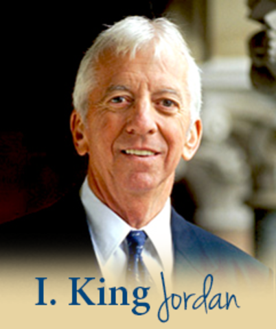 King Jordan- First Deaf President