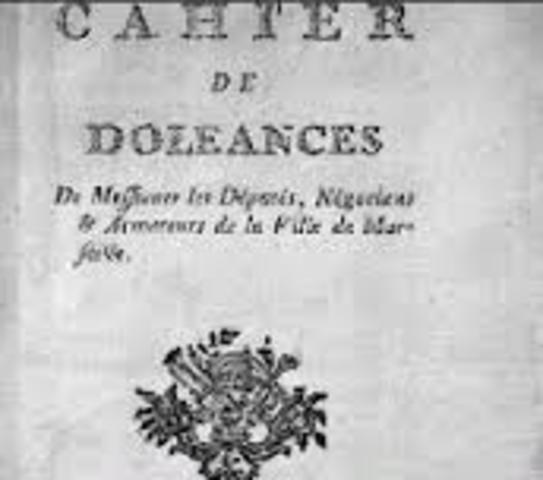 Election des députés et cahiers de doléances