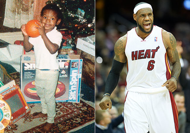 The beginning of his basketball career