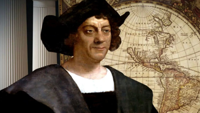 Christopher Columbus makes his first voyage to the Americas
