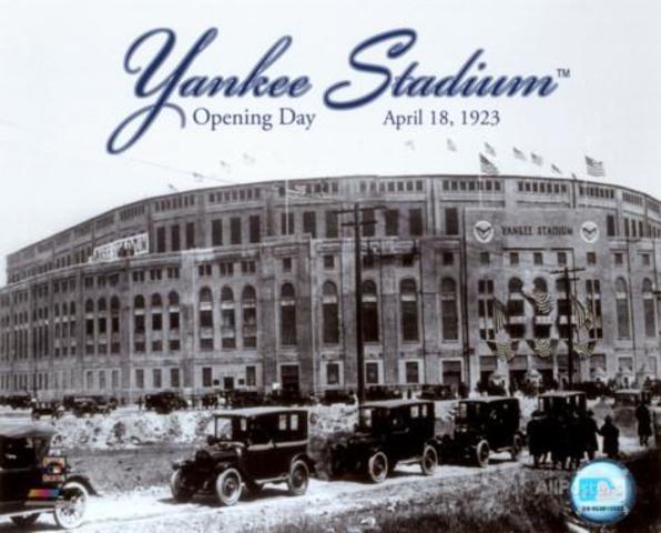 Yankees stadium  Open