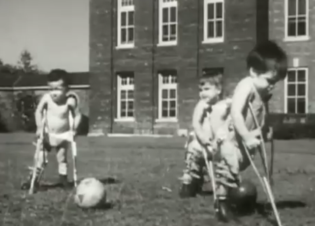 UK Polio Afflicted Children