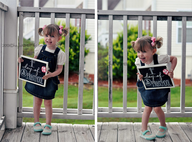 First day of Preschool