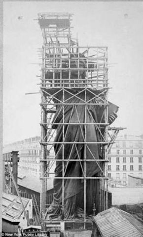 Reconstruction of the Statue of Liberty