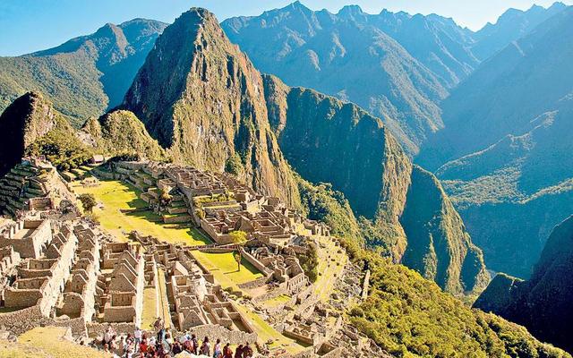 City of Machu Picchu. Central highlands, Peru. Inka. c. 1450-1540 C.E. Granite