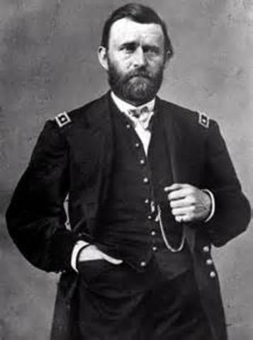 Ulysses S. Grant is inaugurated as the 18th president
