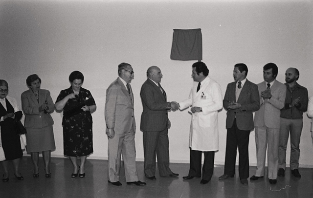 HUSM Inauguração do Hospital Universitário de Santa Maria, resultante da unificação dos Hospitais Universitário Centro, Psiquiátrico e Campus.