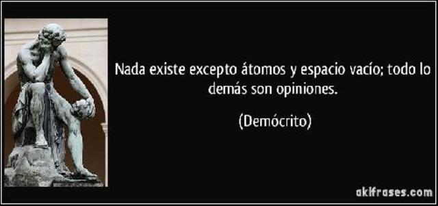 Aportaciones de Democrito