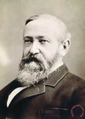 Benjamin Harrison is inaugurated as the 23rd president