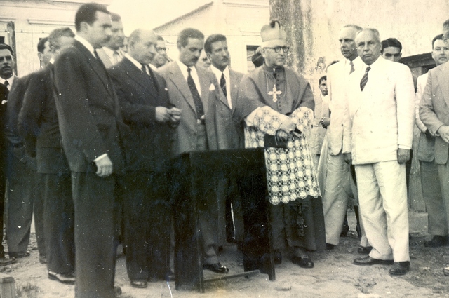 FARMÁCIA Lançamento da pedra fundamental da futura nova sede da faculdade de Farmácia, na rua Mal. Floriano Peixoto esquina com Rua Astrogildo de Azevedo