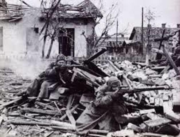 The battle of Stalingrad