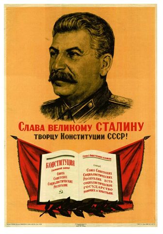new constitution established the USSR (Un ion of Soviet Socialist Republics)
