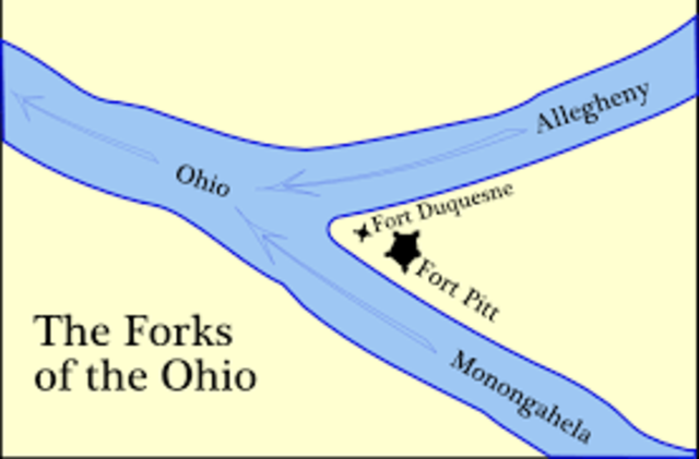 John Forbes drives away the French.