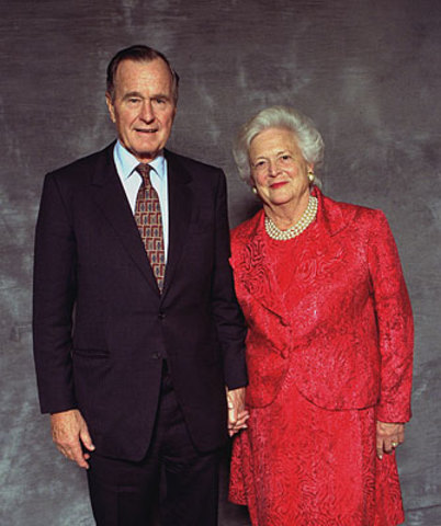 George bush's parents