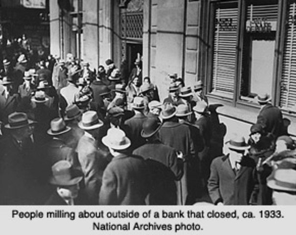 Bank Failures begin