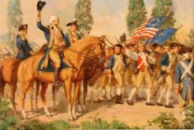 Washington returns with troops