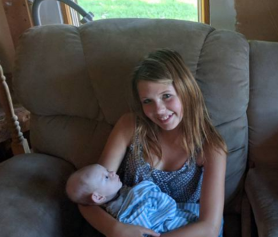 My cousin Nathan was born!