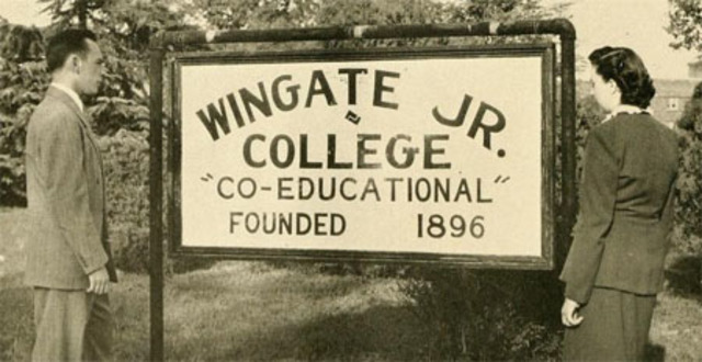 Wingate becomes a junior college