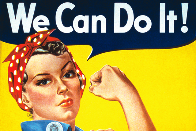 “We Can Do It” Poster Bolsters Rosie the Riveter