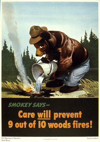 Smokey the Bear is created