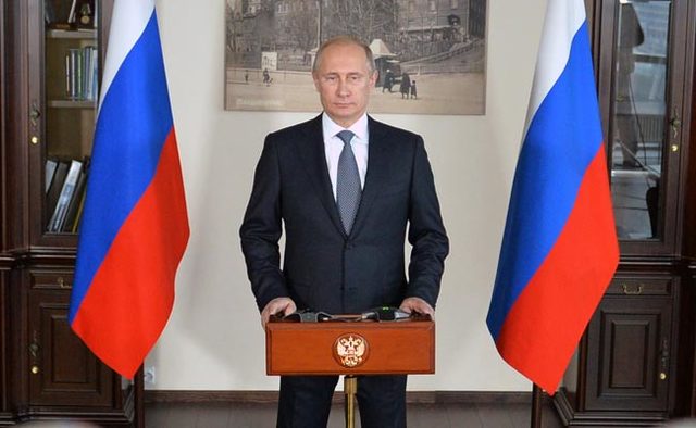 Putin is announced president of Russia