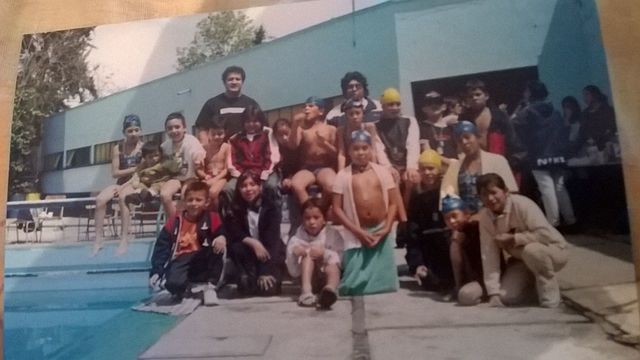 My first coach was  MY FATHER, Miguel Escamilla and he was my coach in 1996